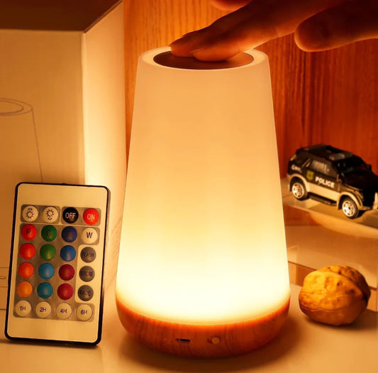 NeoVia´s Wood Grain Touch Lamp