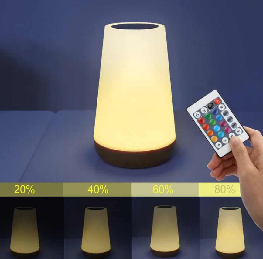 NeoVia´s Wood Grain Touch Lamp